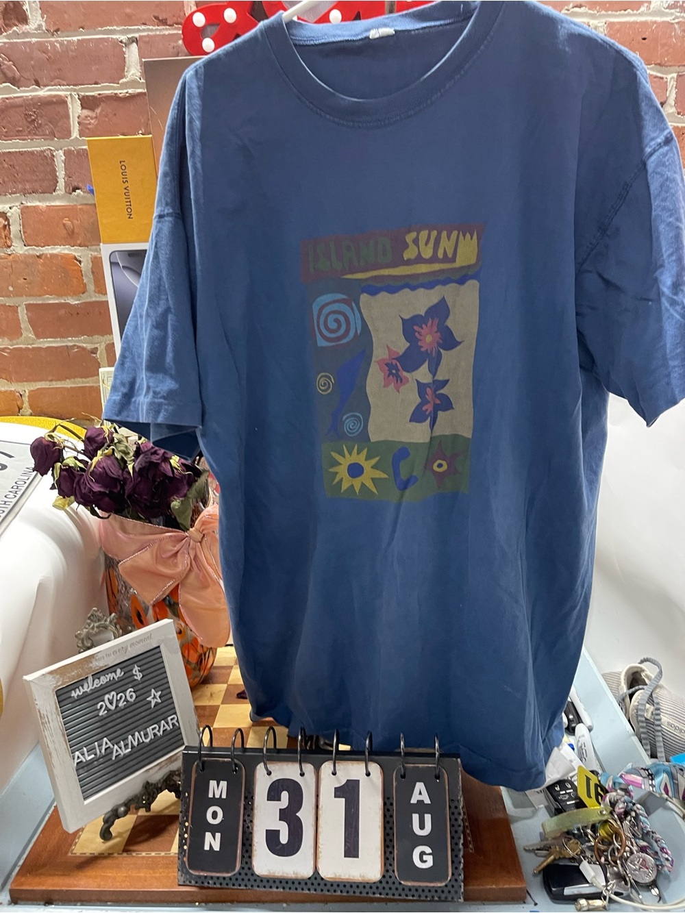 Gap USA Made Rare Island Sun Summer Print